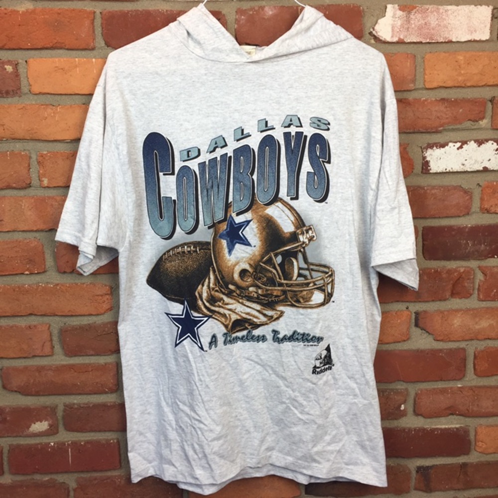 Vintage 1996 Dallas Cowboys hoodie t shirt L